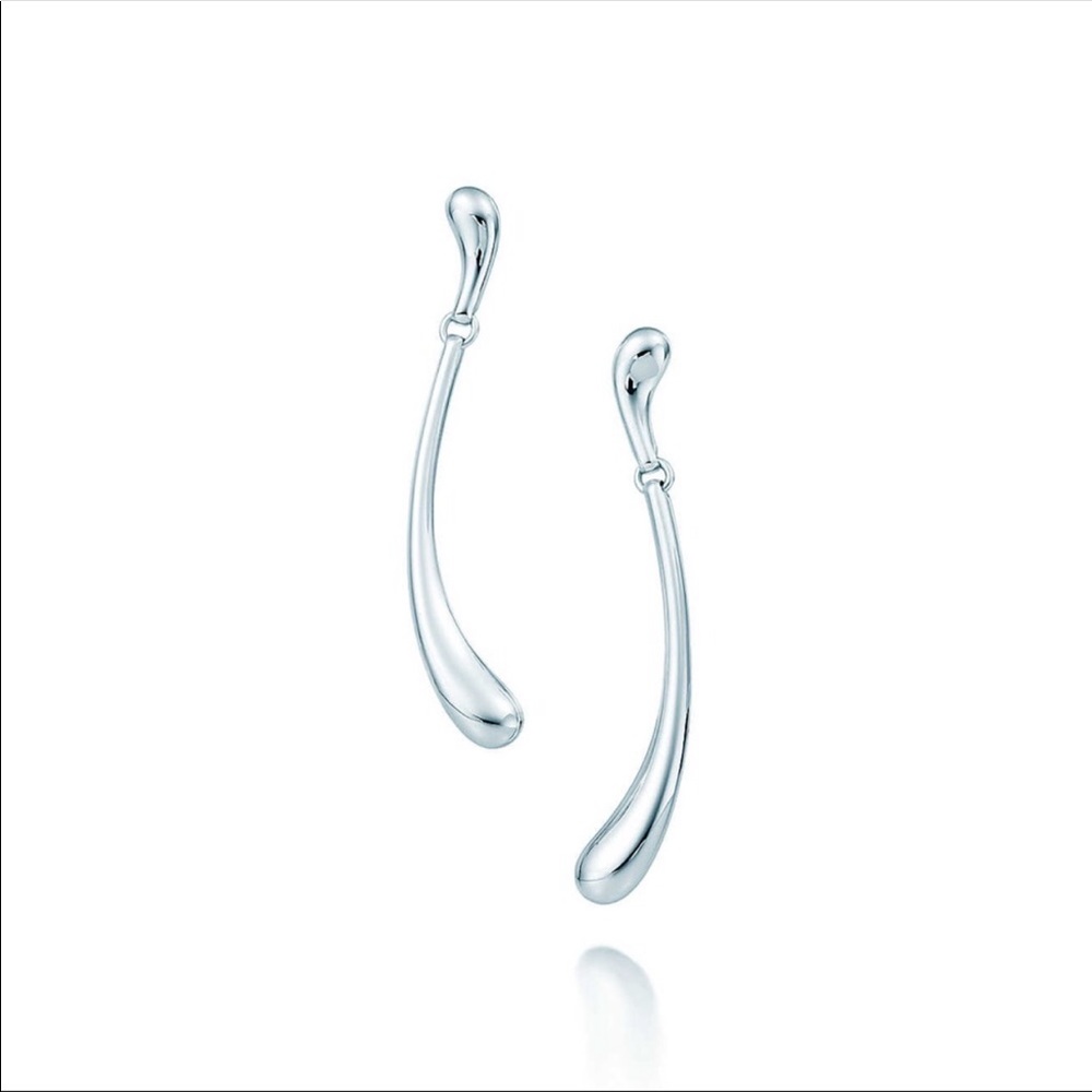 Tiffany & Co Elongated teardrop earrings